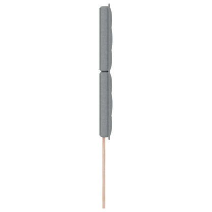 Testiera Grigio chiaro 80 cm Tessuto