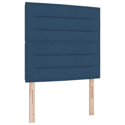 Testiera Blu 90 cm Tessuto