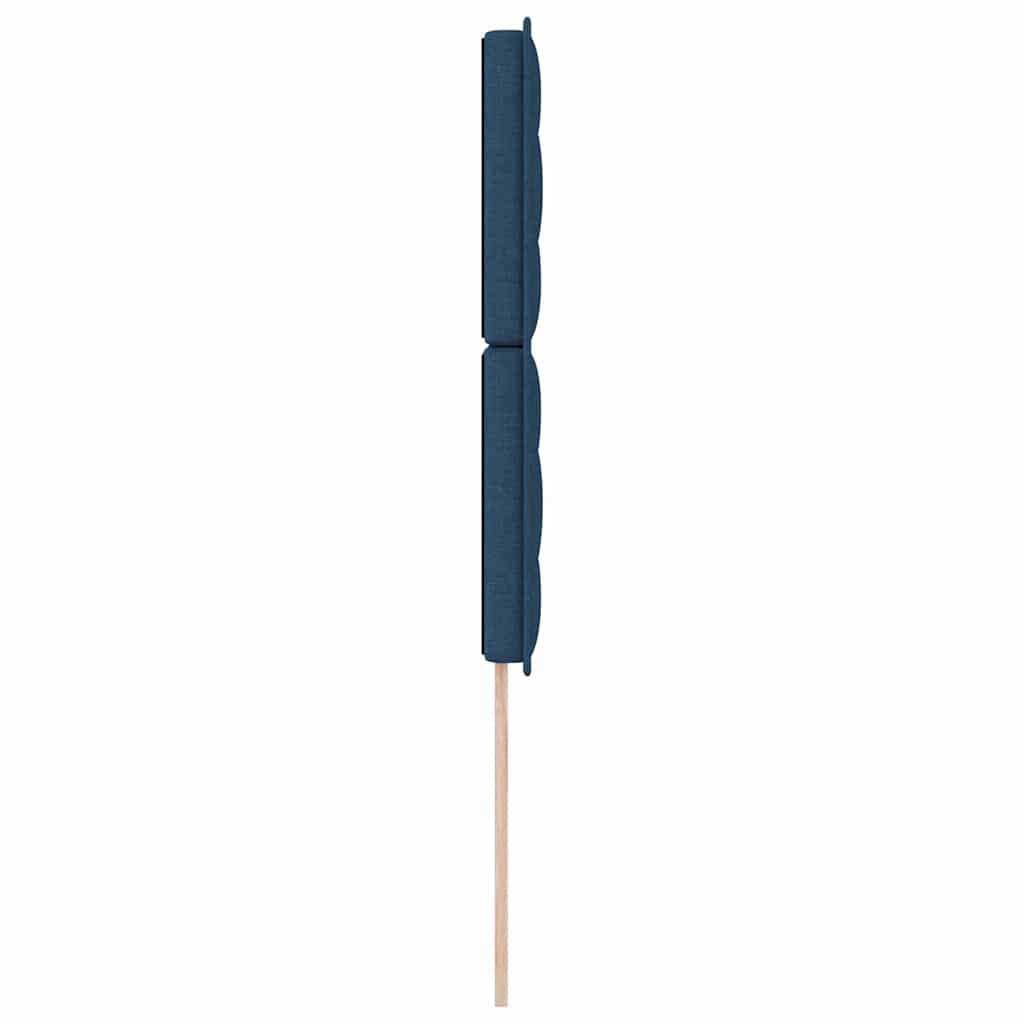 Testiera Blu 90 cm Tessuto