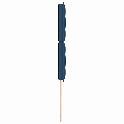 Testiera Blu 90 cm Tessuto
