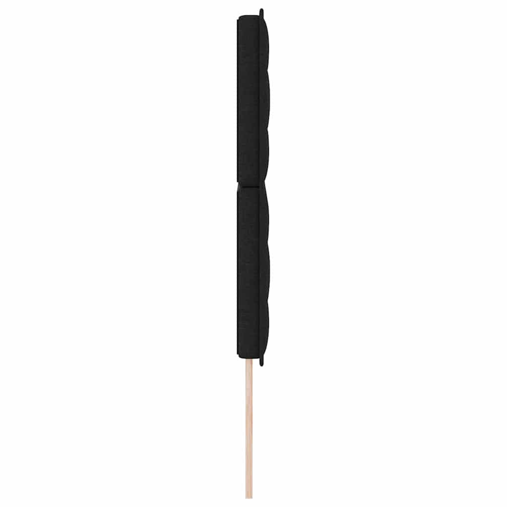 Testiera Nero 144 cm Tessuto