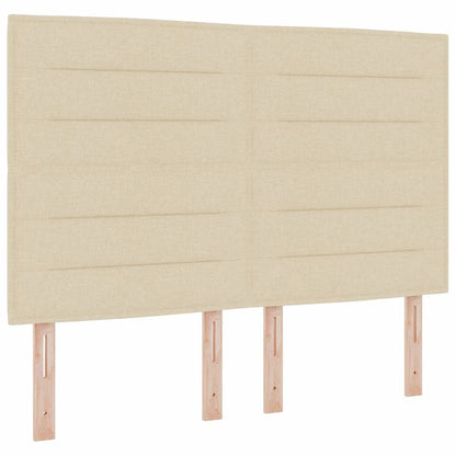 Testiera Crema 144 cm Tessuto