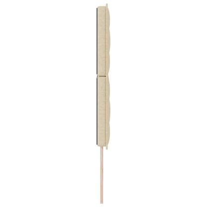 Testiera Crema 144 cm Tessuto