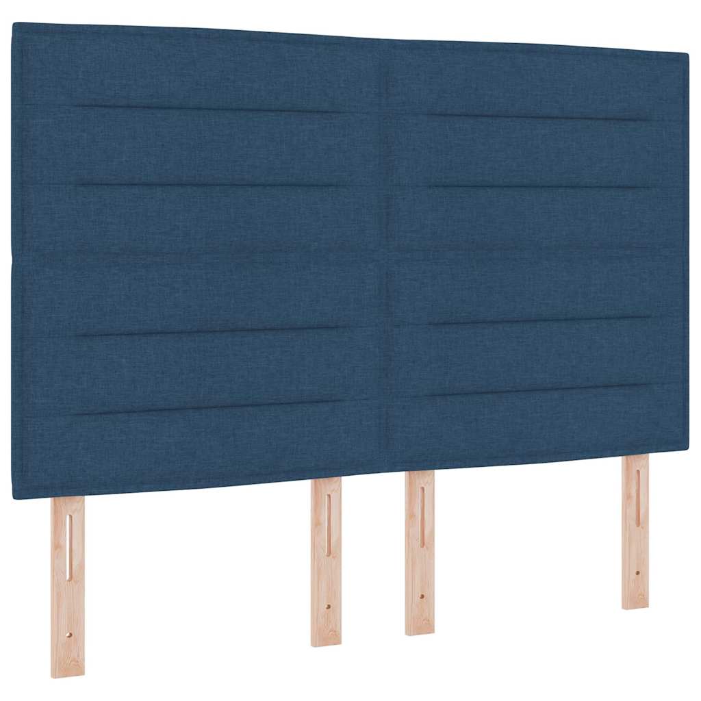 Testiera Blu 144 cm Tessuto
