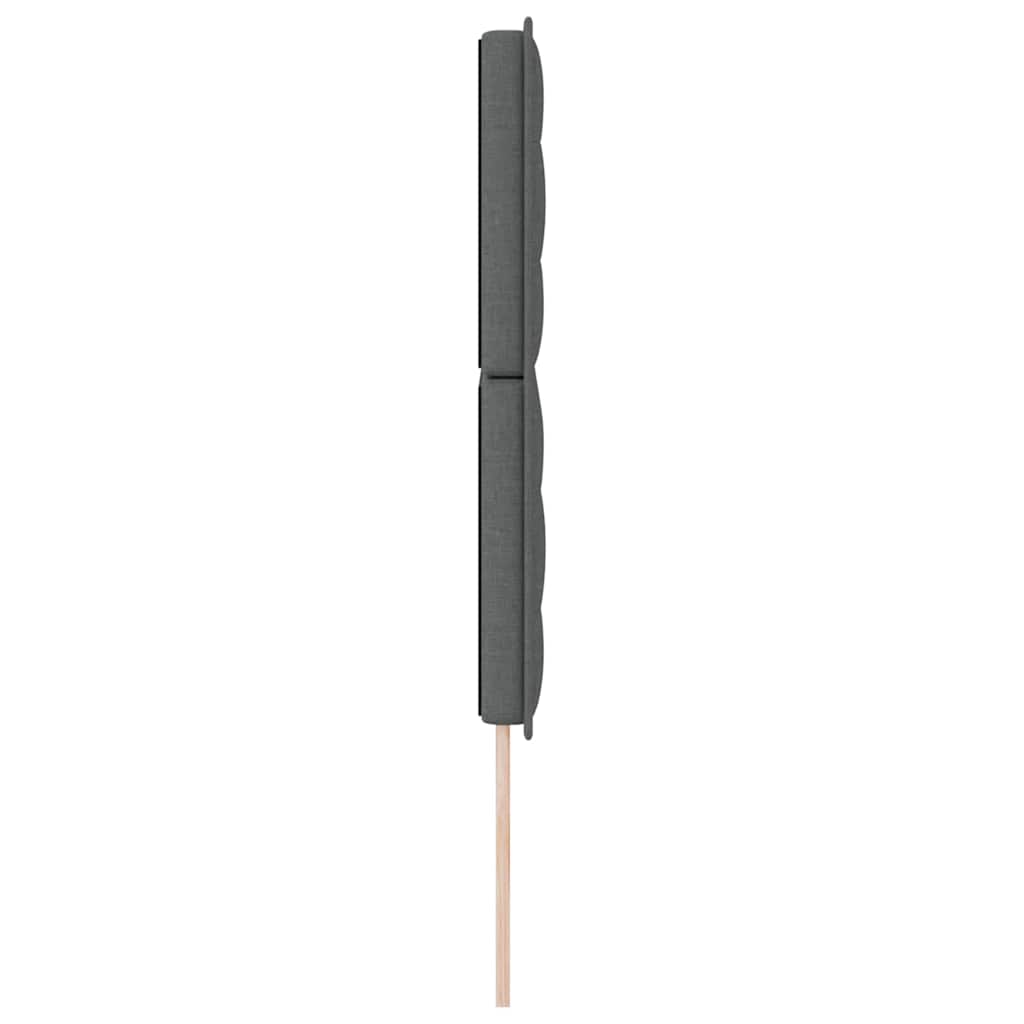 Testiera Grigio scuro 160 cm Tessuto