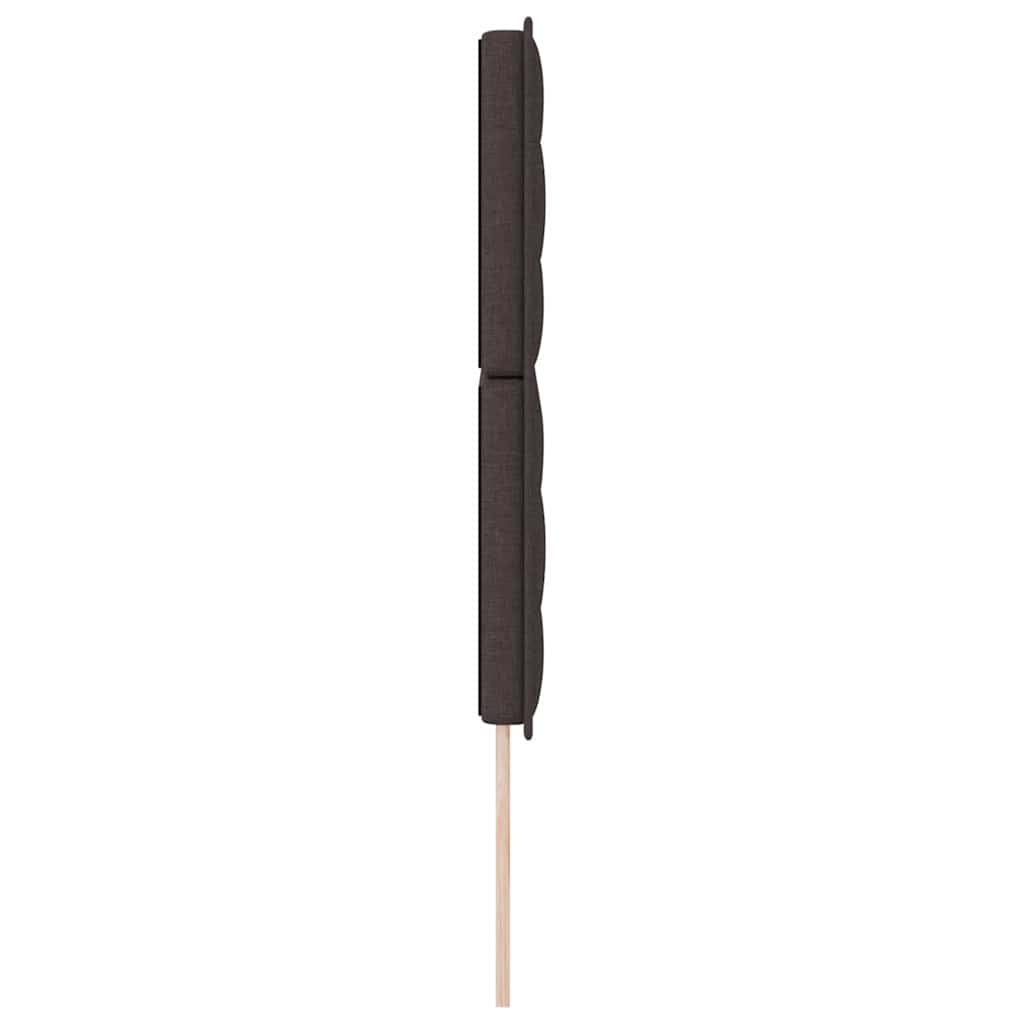 Testiera Marrone Scuro 160 cm Tessuto