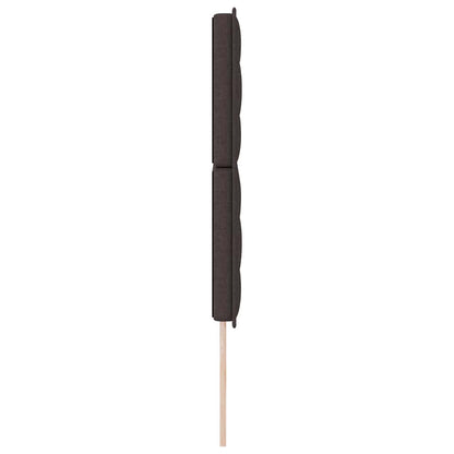 Testiera Marrone Scuro 160 cm Tessuto