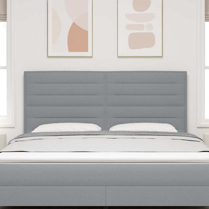 Testiera Grigio chiaro 180 cm Tessuto