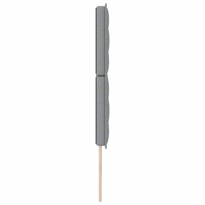 Testiera Grigio chiaro 180 cm Tessuto
