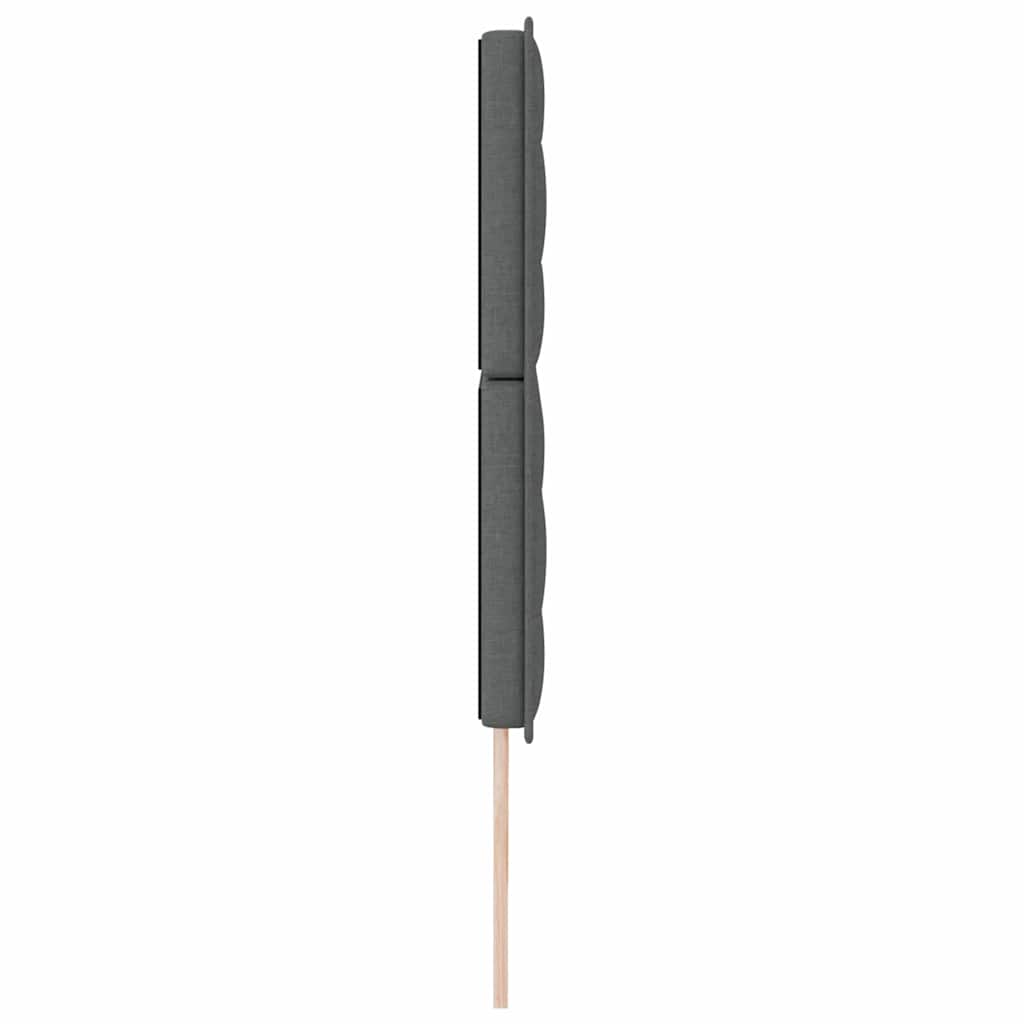 Testiera Grigio scuro 180 cm Tessuto