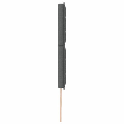 Testiera Grigio scuro 180 cm Tessuto