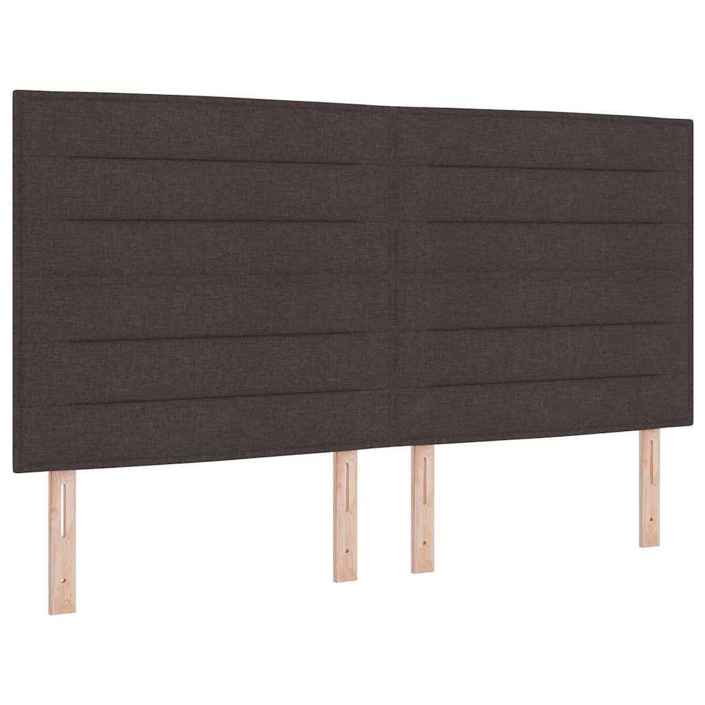 Testiera Marrone Scuro 180 cm Tessuto