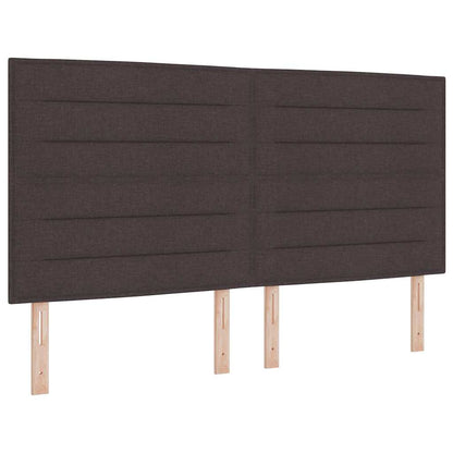 Testiera Marrone Scuro 180 cm Tessuto