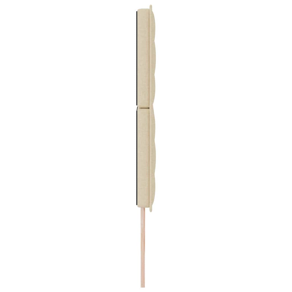 Testiera Crema 180 cm Tessuto