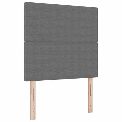 Testiera Grigio chiaro 80 cm Tessuto in Cords