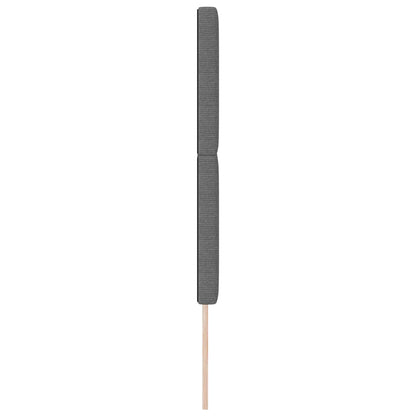Testiera Grigio chiaro 144 cm Tessuto in Cords