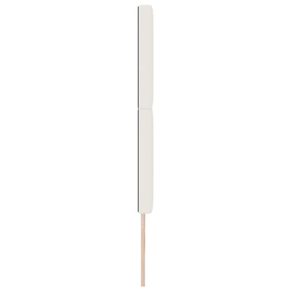 Testiera Crema 180 cm Tessuto in Cords