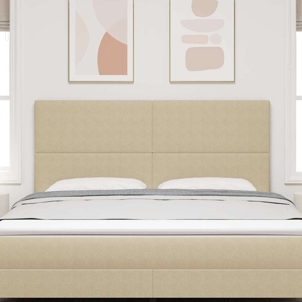 Testiera Grigio Verde Chiaro 180 cm Tessuto in Cords