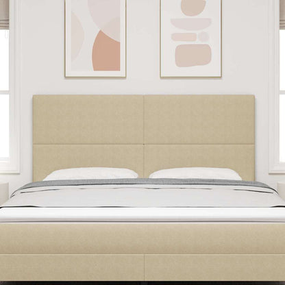 Testiera Grigio Verde Chiaro 180 cm Tessuto in Cords