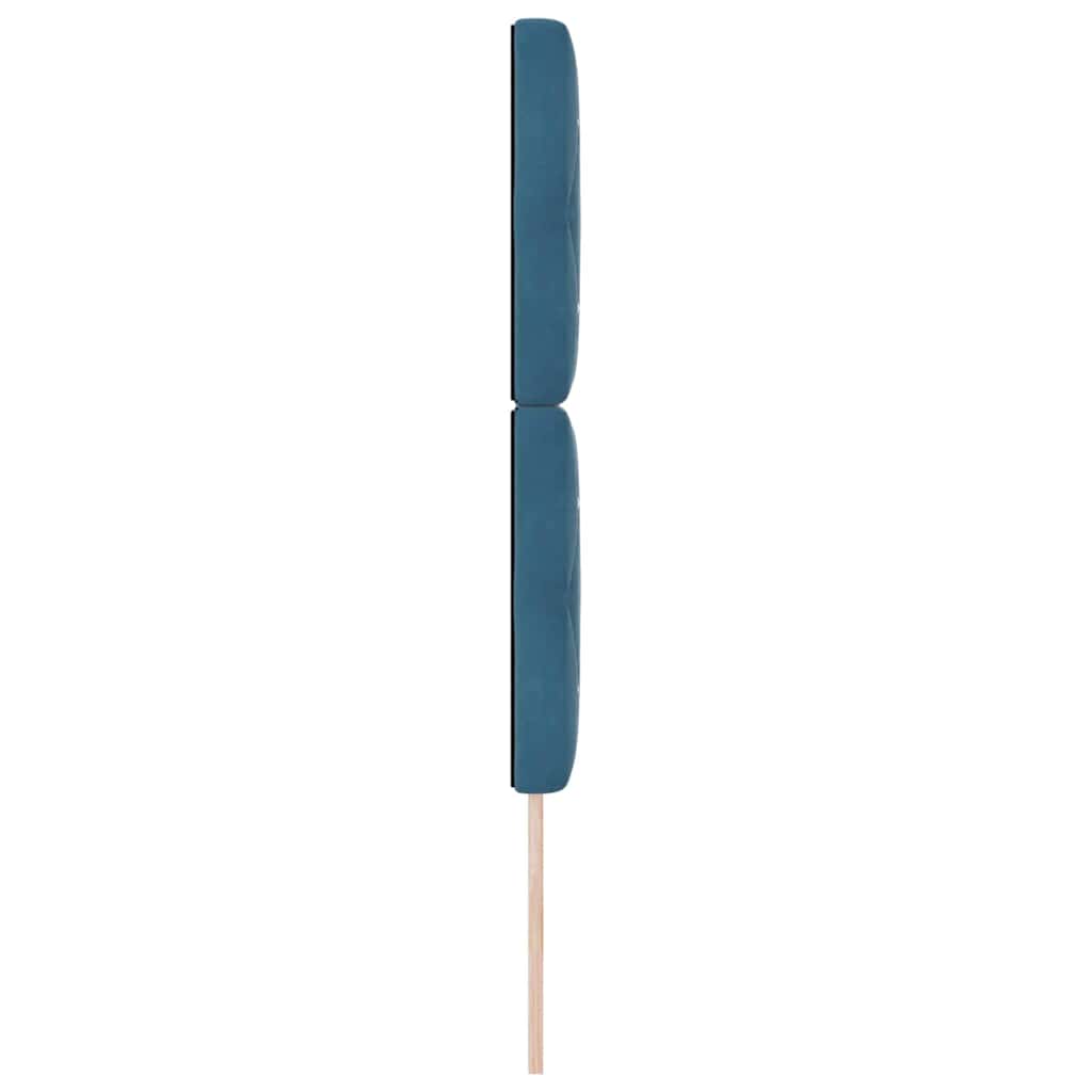 Testiera Blu Scuro 80 cm Velluto