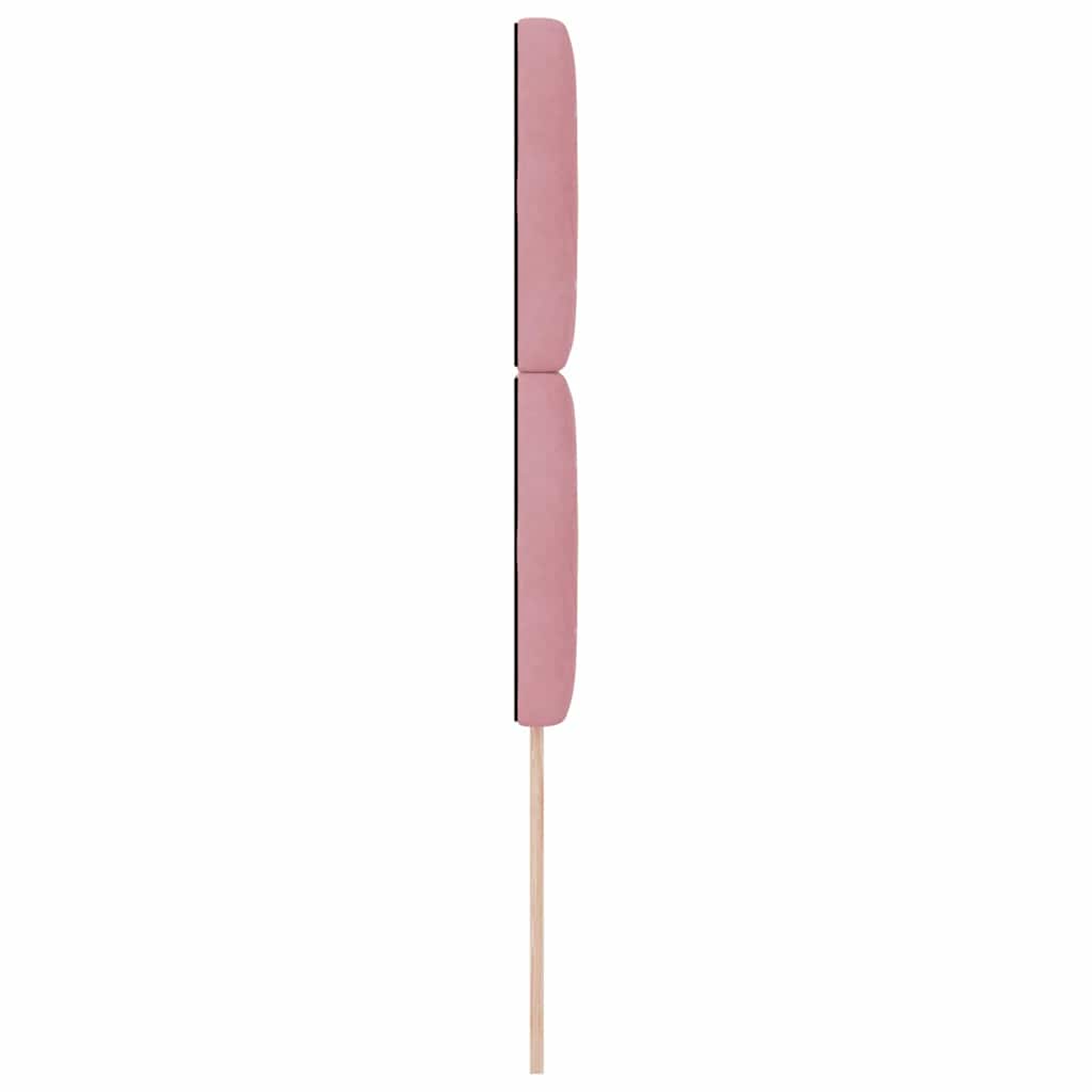 Testiera Rosa 90 cm Velluto