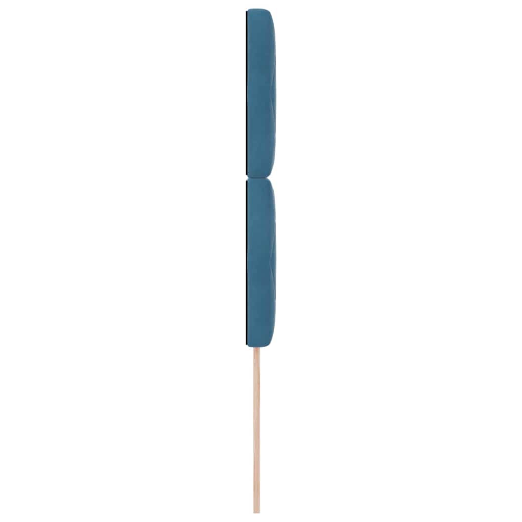 Testiera Blu Scuro 100 cm Velluto