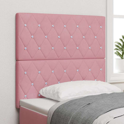 Testiera Rosa 100 cm Velluto