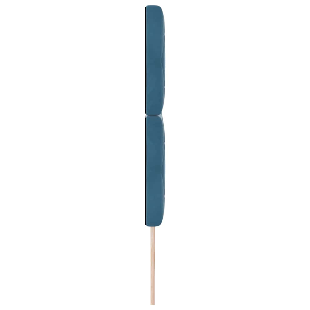 Testiera Blu Scuro 144 cm Velluto