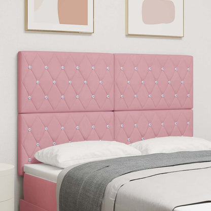Testiera Rosa 144 cm Velluto