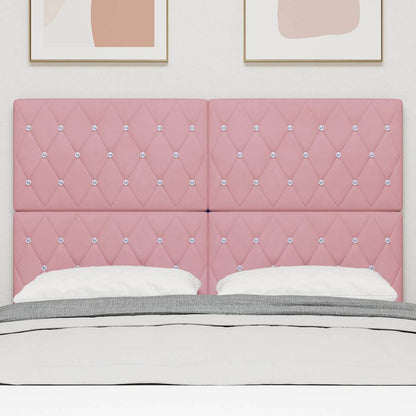 Testiera Rosa 144 cm Velluto