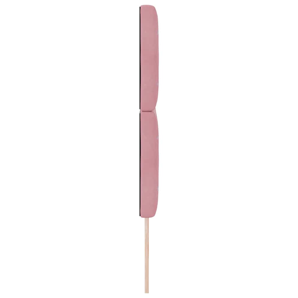 Testiera Rosa 144 cm Velluto