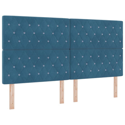 Testiera Blu Scuro 180 cm Velluto