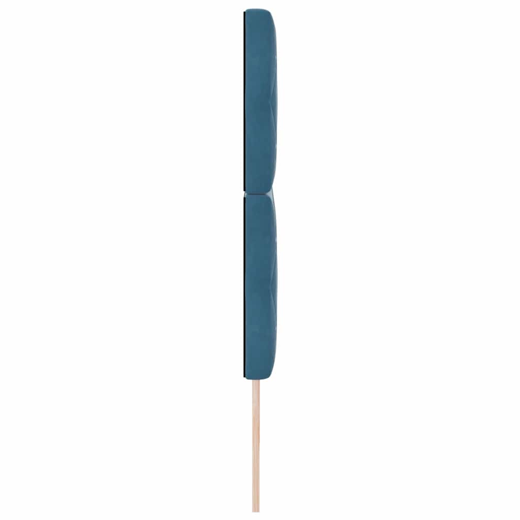 Testiera Blu Scuro 200 cm Velluto