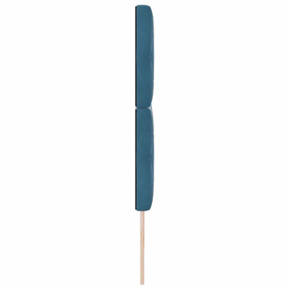 Testiera Blu Scuro 200 cm Velluto