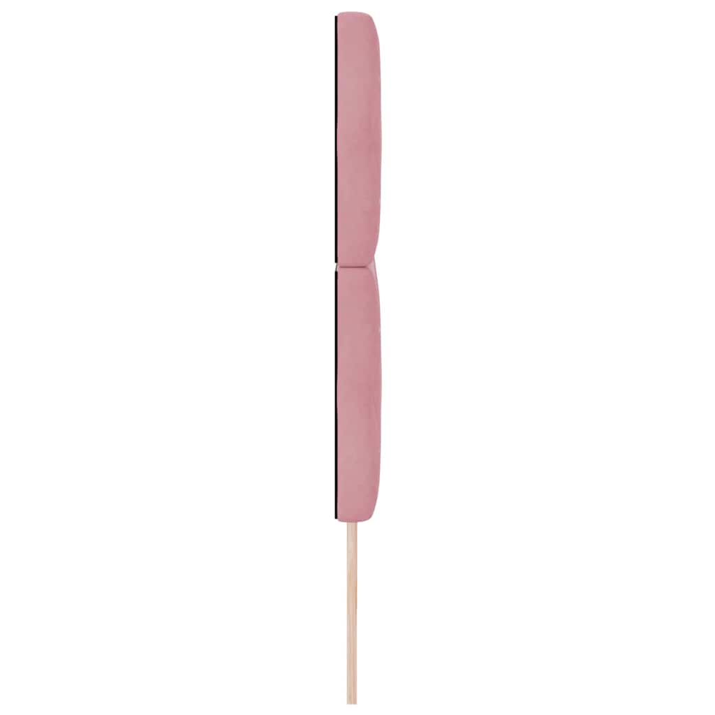 Testiera Rosa 200 cm Velluto