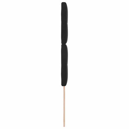 Testiera Nero 80 cm Velluto