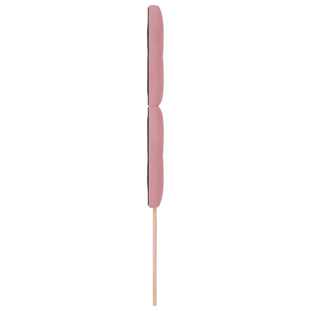 Testiera Rosa 80 cm Velluto