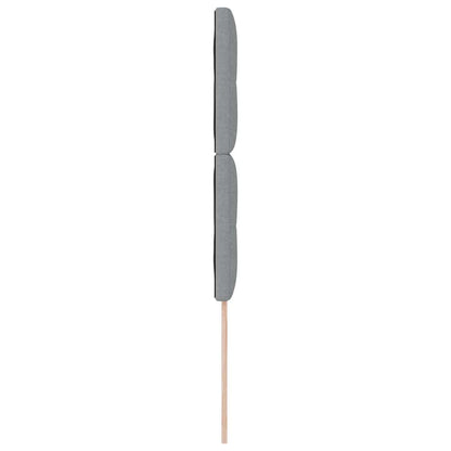 Testiera regolabile in altezza Grigio chiaro 90 cm Tessuto
