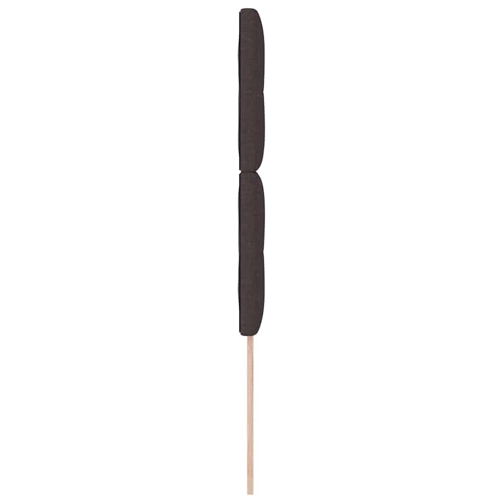 Testiera regolabile in altezza Marrone Scuro 90 cm Tessuto