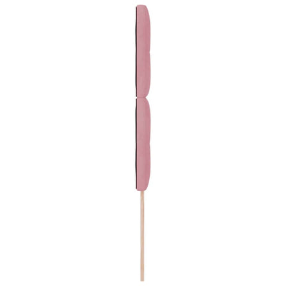 Testiera Rosa 90 cm Velluto