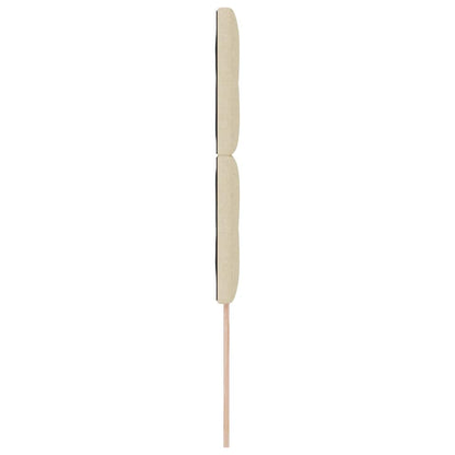 Testiera regolabile in altezza Crema 100 cm Tessuto