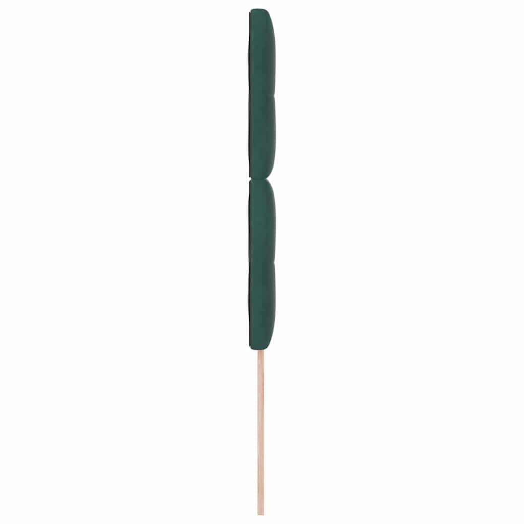 Testiera Verde Scuro 100 cm Velluto