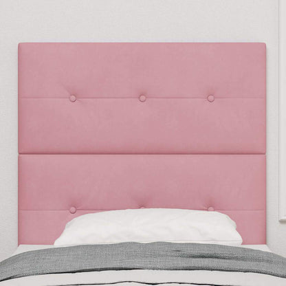 Testiera Rosa 100 cm Velluto