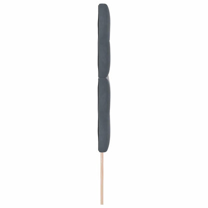 Testiera Grigio scuro 144 cm Velluto