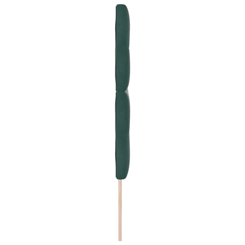 Testiera Verde Scuro 144 cm Velluto
