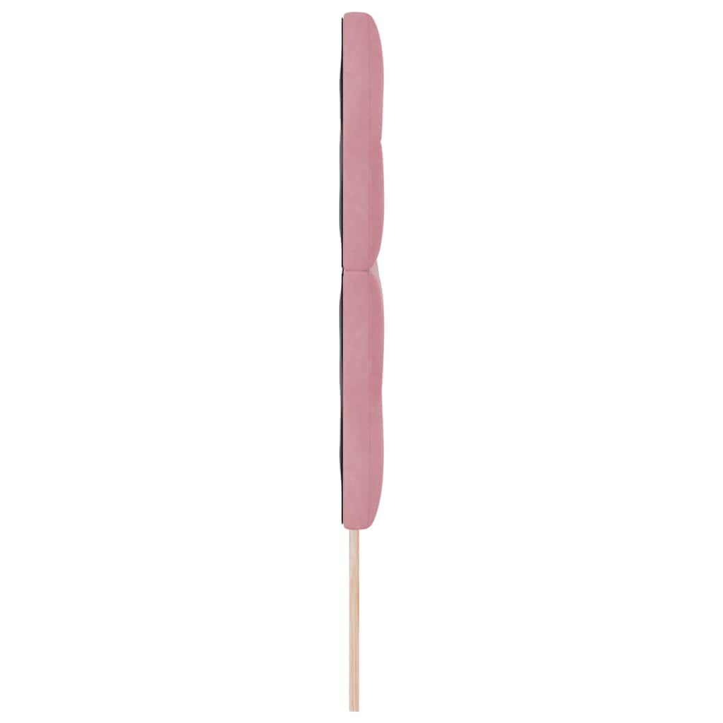 Testiera Rosa 144 cm Velluto
