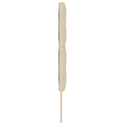 Testiera regolabile in altezza Crema 160 cm Tessuto