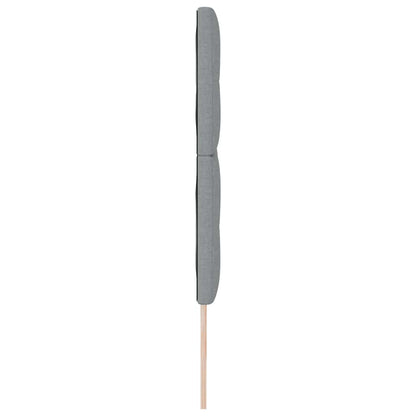 Testiera regolabile in altezza Grigio chiaro 180 cm Tessuto
