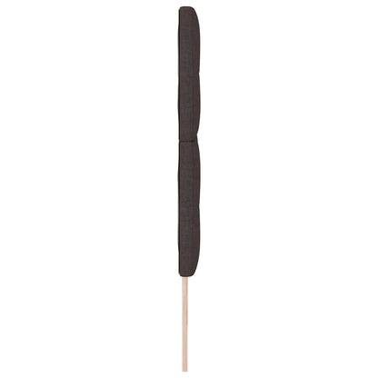Testiera regolabile in altezza Marrone Scuro 180 cm Tessuto