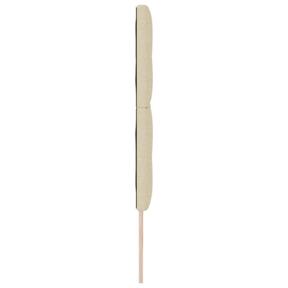 Testiera regolabile in altezza Crema 180 cm Tessuto
